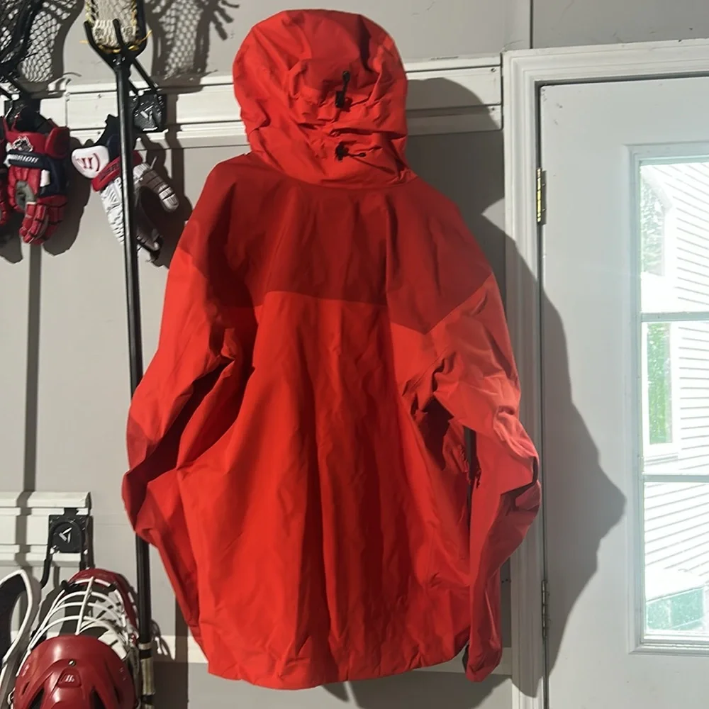 Arc'teryx Men's Beta AR Jacket Goretex Pro RED Full Zip Hooded Shell XXL - Picture 3 of 8